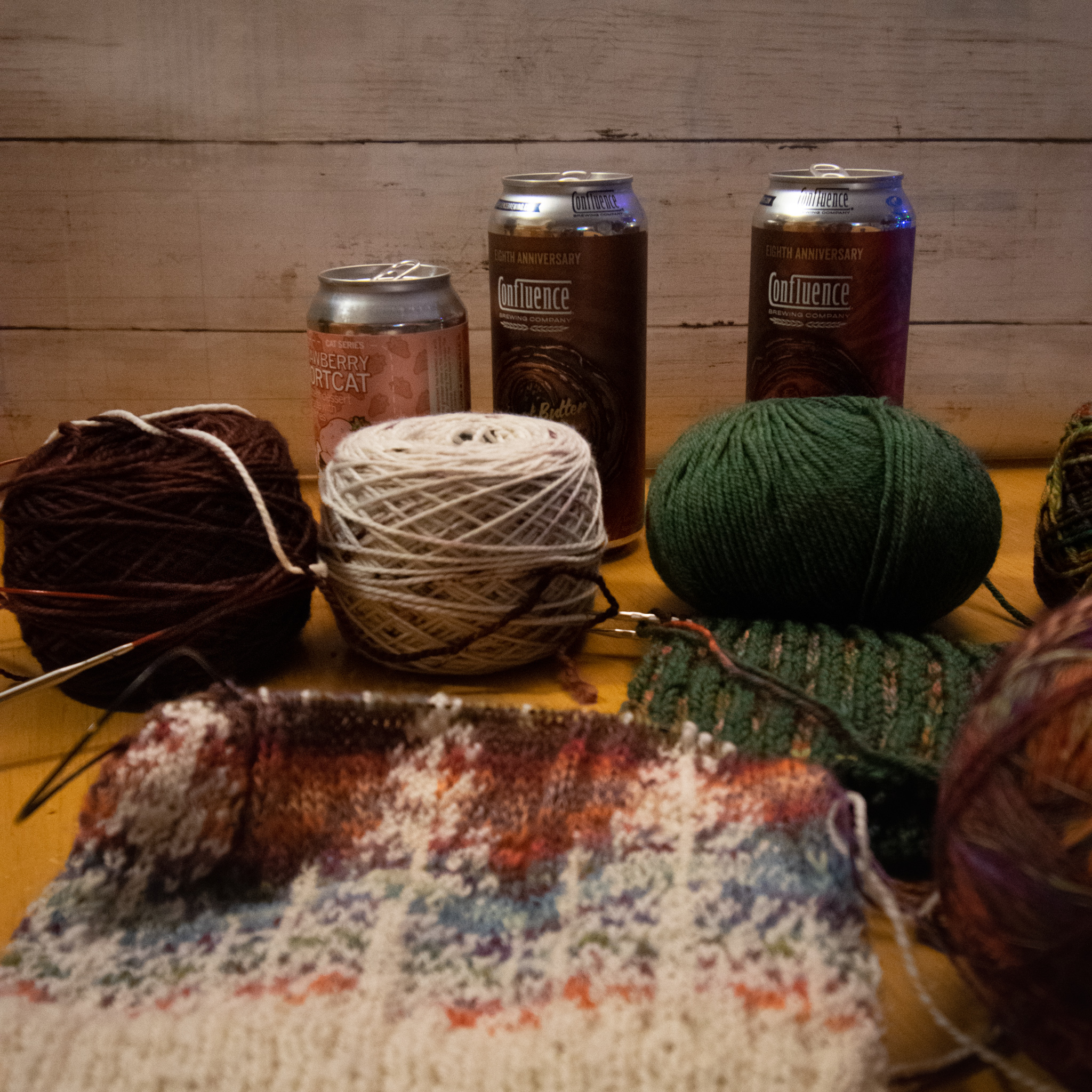 Yarn Balls and Beer Cans